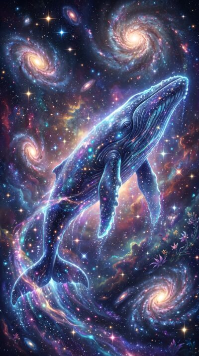 Galaxy Whale Wallpaper